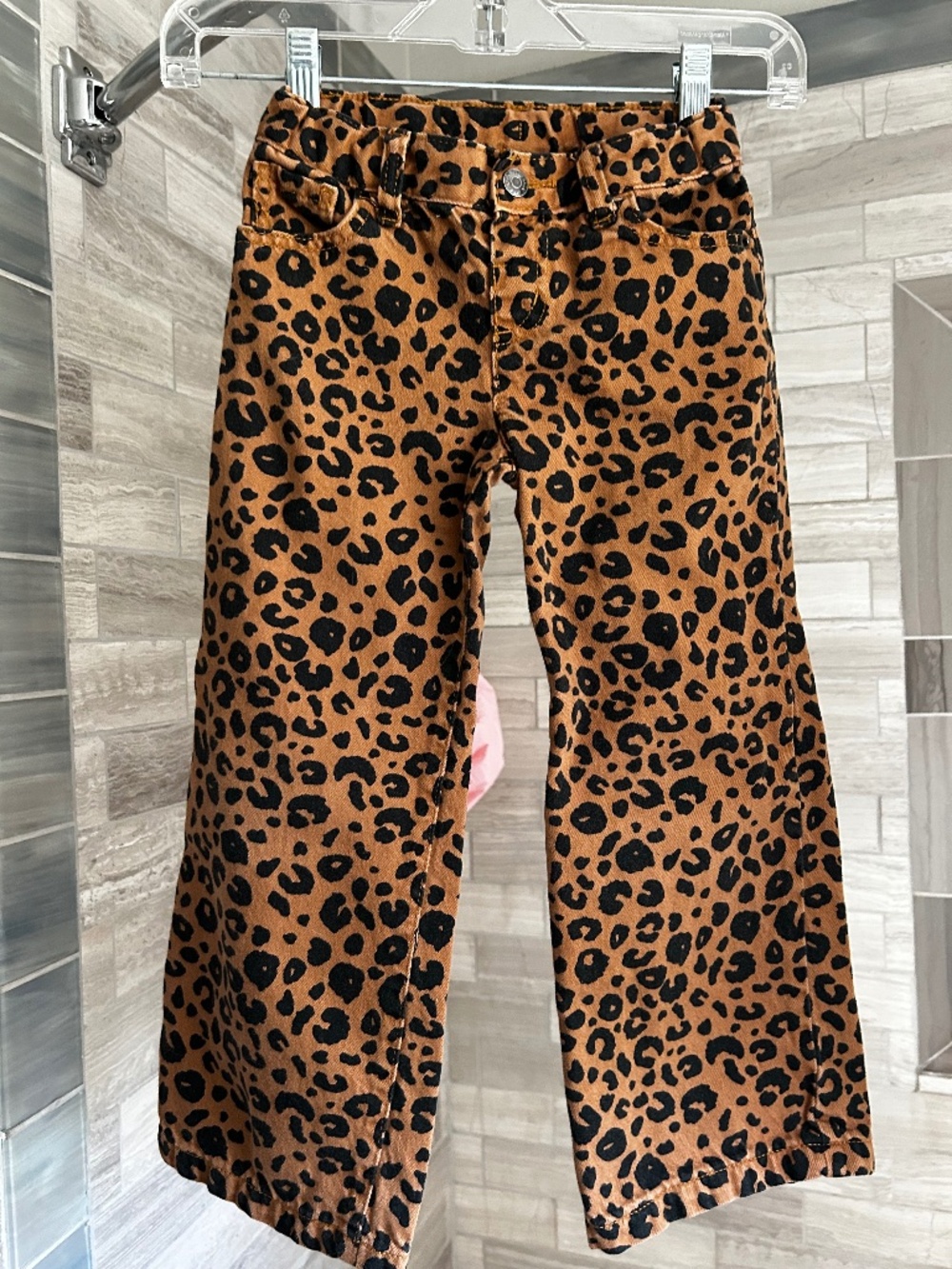 Girls 5T Cheetah Print Pants